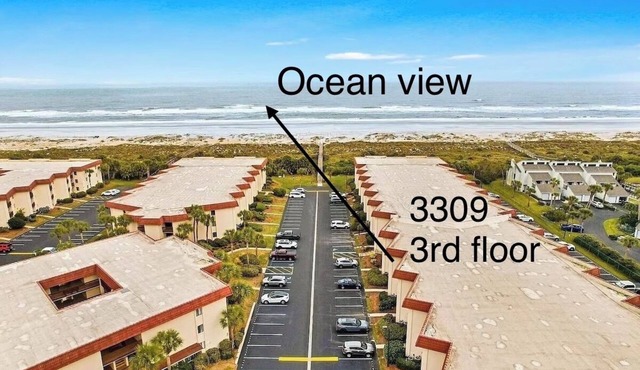Oceanfront 3309 Ocean&Racquet Resort 20%discount 7+days