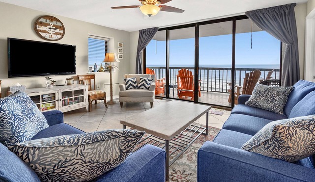 Oceanfront 8th Floor - Beach Gear Included - Walking distance to Main Street