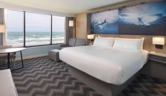 Oceanfront Bliss in Cocoa Beach! Onsite Parking, Bike Rental, Atlantic Views!