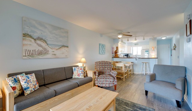 Oceanfront Carolina Beach Condo w/Pool & Views!