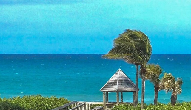 Oceanfront Condo 2Bed2Ba Heated Pool & Hot Tub Walk out to sand, sea, sunshine.