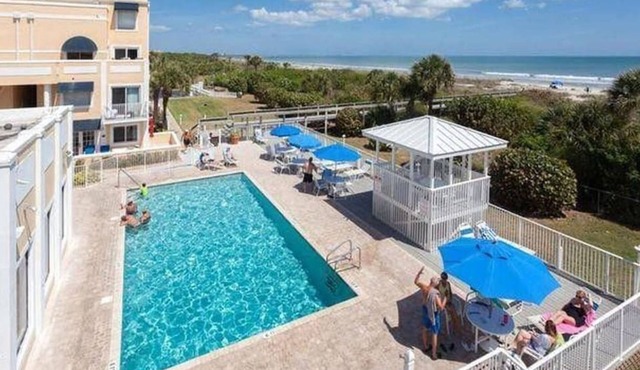 Oceanfront condo with pool and private beach access!