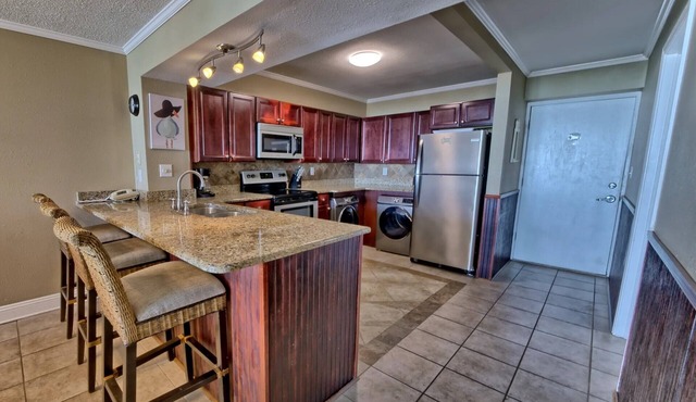 Oceanfront Dunes B406 + Free Seasonal Beach Loungers