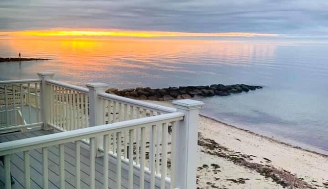 Oceanfront duplex sleeping 6-breathtaking views of Nantucket Sound