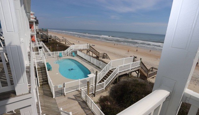 Oceanfront, Elevator, Early Check-In, Heated Pool, Step onto the Sand