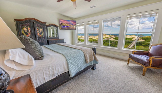 Oceanfront Estate | 18BR | Private Pool & Hot Tub | Sleeps 40 | 4x4 OBX