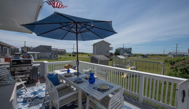 Oceanfront Family Retreat - Walk to Beach - 5BR with Play Area and Sunset Views