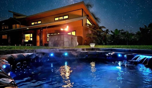 Oceanfront gated estate w/heated saltwater pool.