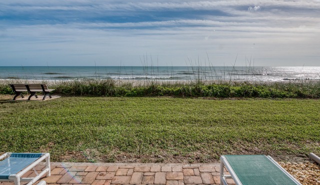 Oceanfront, Ground Floor w/incredible view of the ocean.