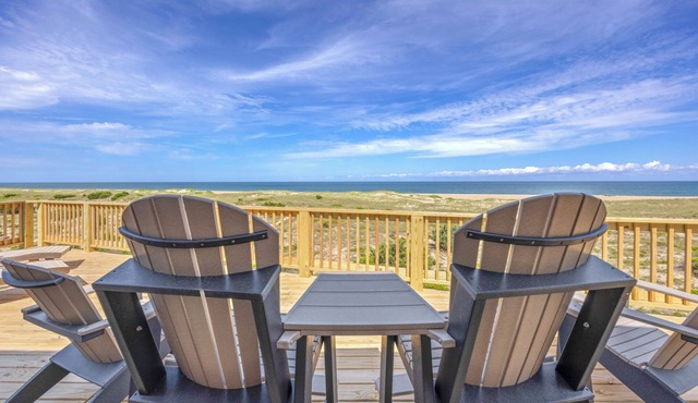 Oceanfront Home in Avon with Hot Tub, Game Room, and Direct Beach Access