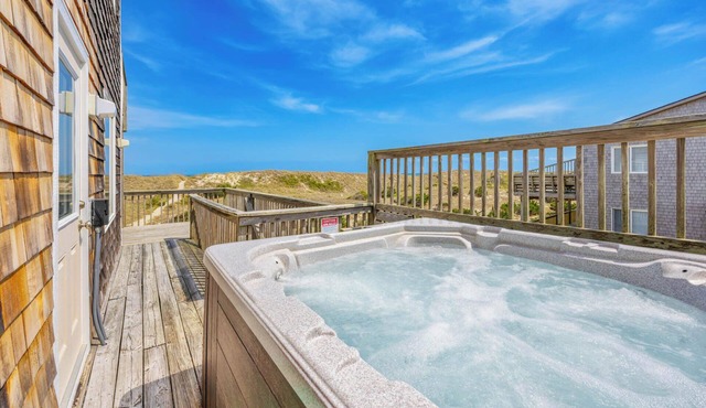 Oceanfront Home in Waves with Private Pool, Hot Tub, and Home Theater