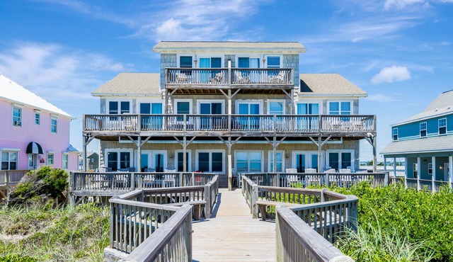 Oceanfront home with stunning views, designed for comfort