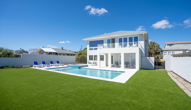 Oceanfront Home with Best Views & NEW Pool on the Beach