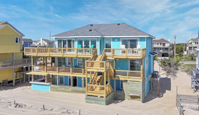 Oceanfront - Hot Tub, Elevator, Game Room, Cmty Pool & Tennis Court