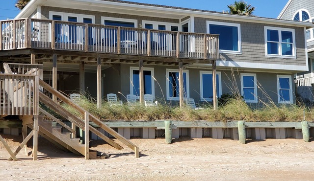 Oceanfront House with Private Beach, Patio, and Gameroom