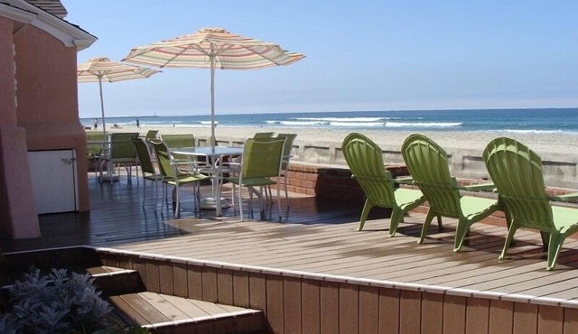 Oceanfront House - 'Best Patio' In Mission Beach, Pet Friendly!