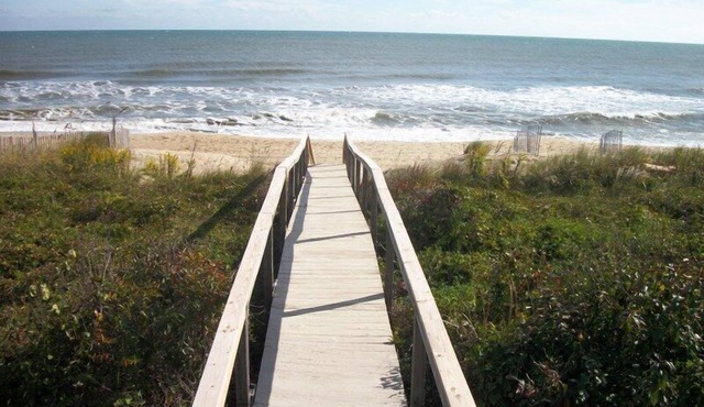 Oceanfront House on the beach at Croatan