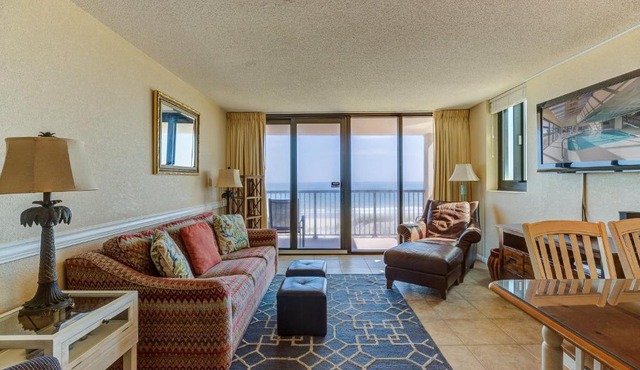 Oceanfront indoor swimming pool Sea Winds gorgeous oceanfront views secure building