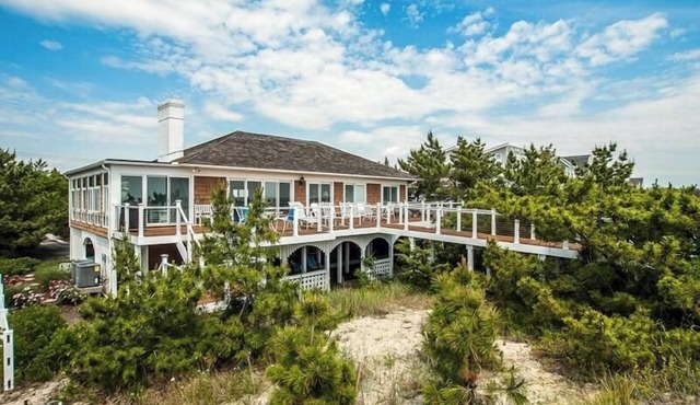 Oceanfront Luxury: 8BR Home in Exclusive North Shores, Rehoboth Beach