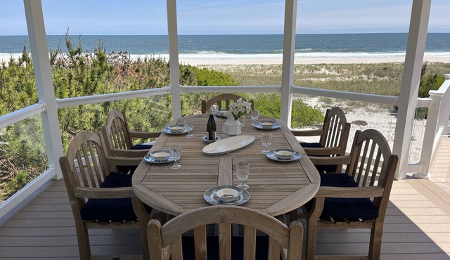 Oceanfront 'Magic Island' Loveladies Beach House Panoramic Views