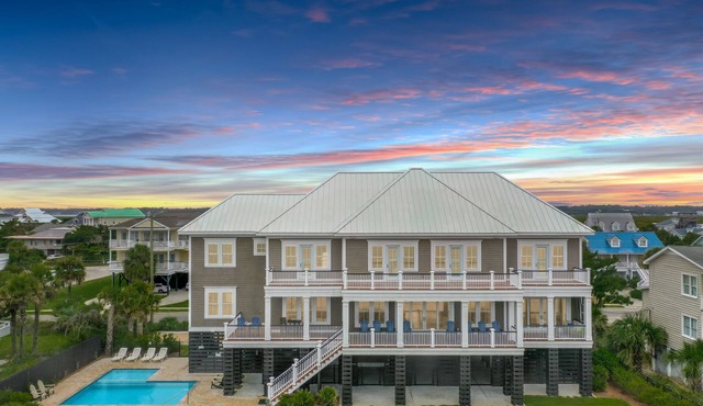 Oceanfront Oasis: 7BR Beachfront Home w/Private Pool & Stunning Views