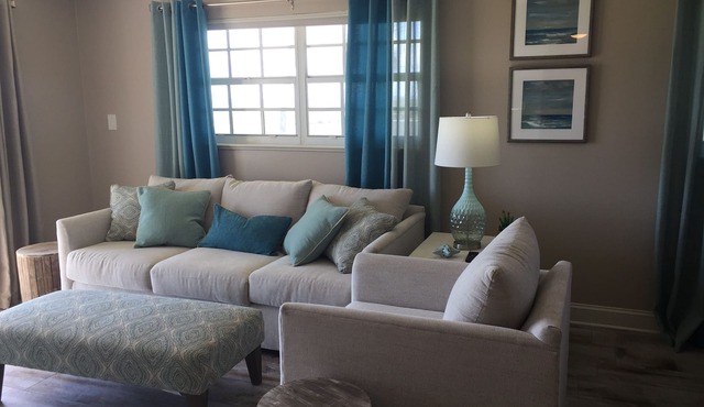 Oceanfront Oasis.direct oceanfront 1st floor unit steps from the beach