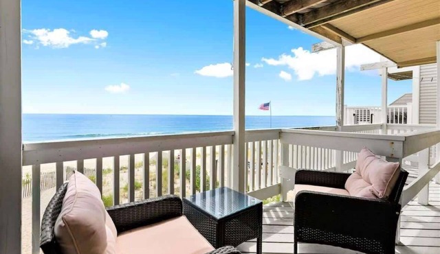 Oceanfront Oasis | Steps to Beach | Ocean Views