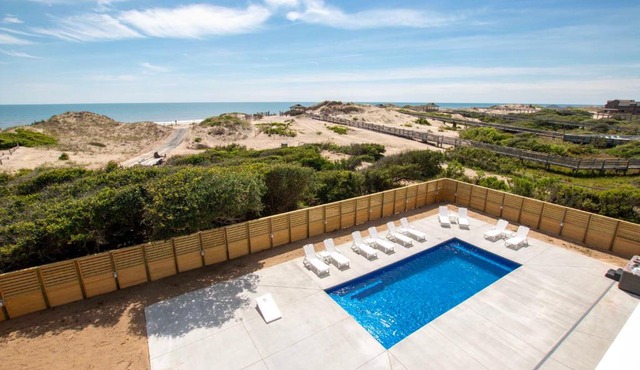 OCEANFRONT, Ocean views! Wild Horses! Private Pool, Hot Tub! 4x1467, Dixie Sandcastle