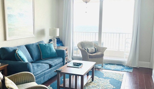 Oceanfront Ponce Inlet FL, Top-floor 2/2, Remodeled with higher kitchen ceiling