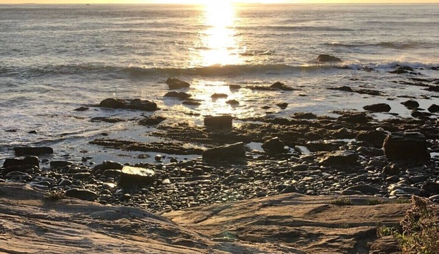 Oceanfront Property on Backshore of Peaks Island, Maine, Sleeps 8