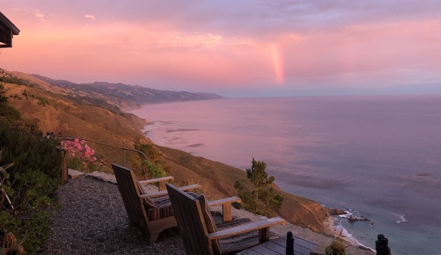 Oceanfront Ranch House in Big Sur year lease available from September 2023.