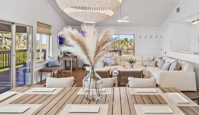 Oceanfront Steps to Sand Deck Pets Welcome