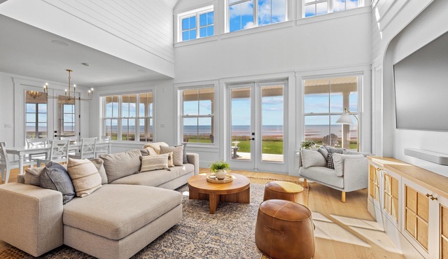 Oceanfront Sunset Beach House