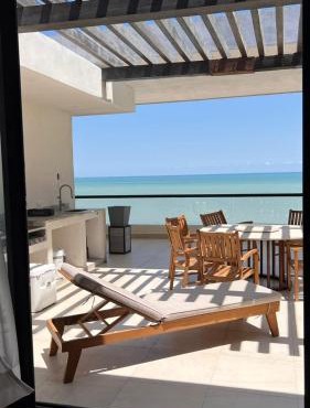 Oceanfront Two-Story Penthouse in Velamar 3BR Sleeps 12 Private Terrace