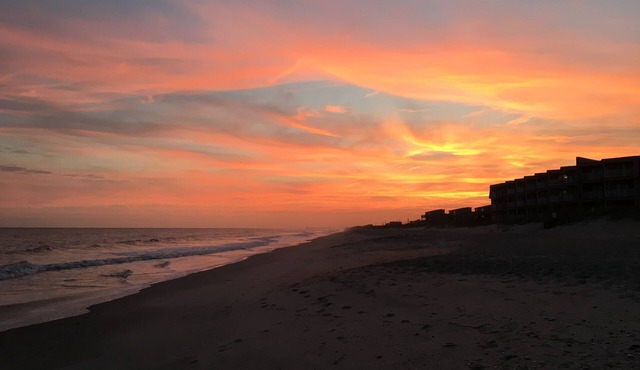 Oceanfront! Topsail Dunes Beachfront Condo with Pool and Balcony