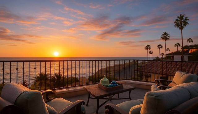 Oceanfront Villa On Sunset Cliffs | Custom Jacuzzi