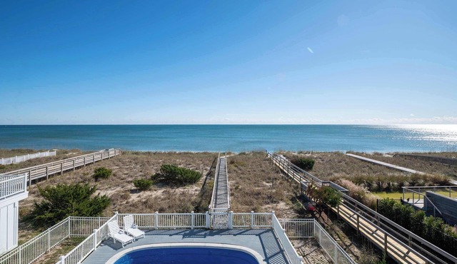 Oceanfront with Pool Access - Direct Beachfront - Kure Dreamin