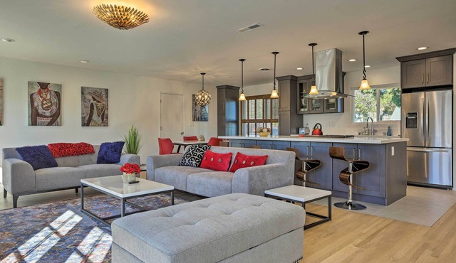 Oceanside Home w/Patio & Grill, Walk to Beach!