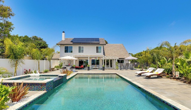 Oceanside Retreat w/Heated Pool ~ 6 Mi to Beach!