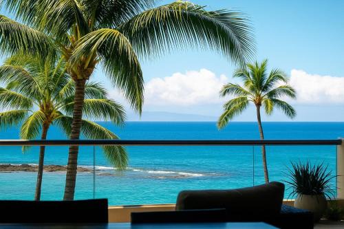 Oceanview 3-Bedroom Luxury Villa at The Resort at Kapalua Bay Daily Housekeeping Spa Rental Car Included MON-1303 KBM