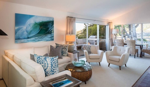 Oceanview Beach House with Hot Tub