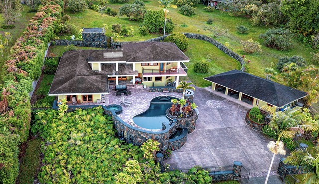 Oceanview, luxury pool, 7 acres of avocados! Gorgeous coffee district jewel!