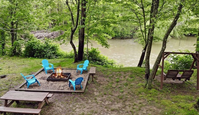 Ocoee Riverfront Cabin near Blueridge GA