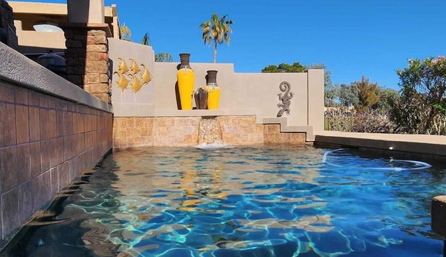 Ocotillo Lakes house, golf views, pool heater, BBQ