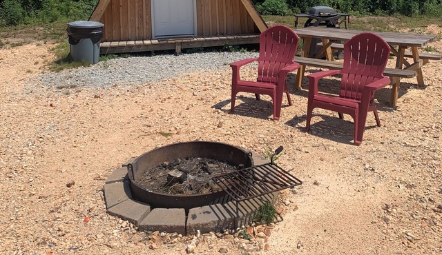 Off grid cozy a frame style tiny home
