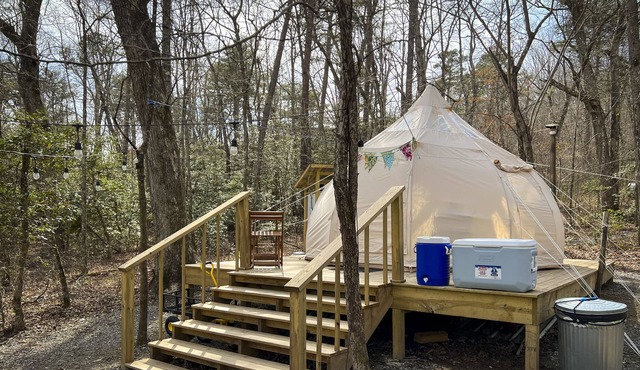 Off Grid Luxury Bell Tent Camping