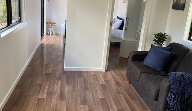 Off grid tiny house bush escape