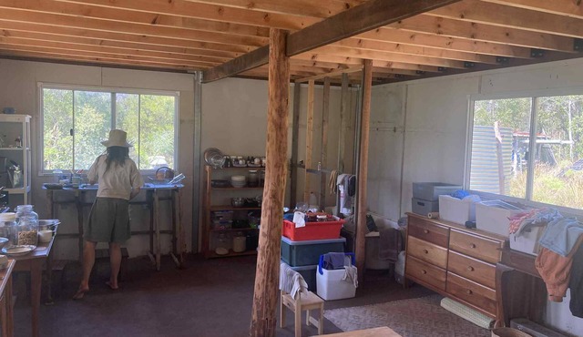 Offgrid Tiny Home in a Food Forest Garden