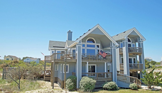OH1200- 5 BRs with 2 Masters, Private Pool, Hot Tub, Foosball and Volleyball!