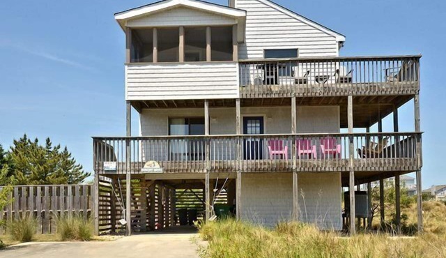 OH1213- Just 300 Feet to Beach, 4 BRs, Ocean/Lighthouse Views, Dog Friendly!
